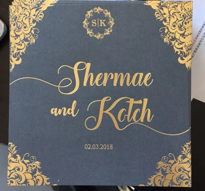 Pink Red Gold Wedding Cards For Guests With Free Print Gift Card Elegant Laser Cut Wedding Invitations Card Paper 50pcs Buy At The Price Of 55 00 In Aliexpress Com Imall Com