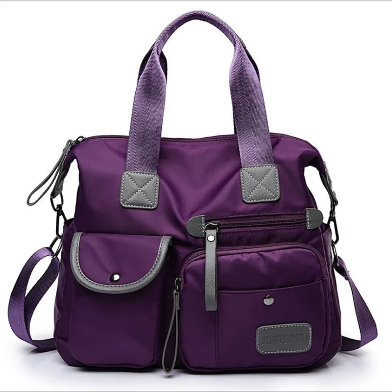 

Multifunction Casual Handbags for Women Large Capacity Messenger Tote Nylon Crossbody Bags Shoulder Bag Totes Bolsa Feminina
