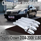 Декоративные Хромированные наклейки для Toyota Crown S180 MK12 2004  2008