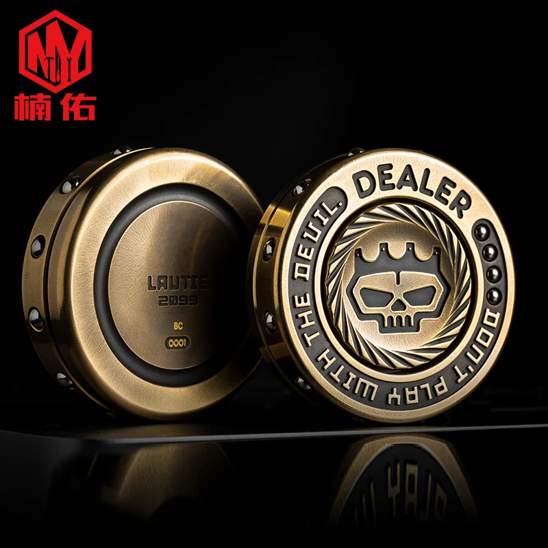 

Decompression Toy Finger Decompression Toy EDC Metal Toy Fingertip Spinner