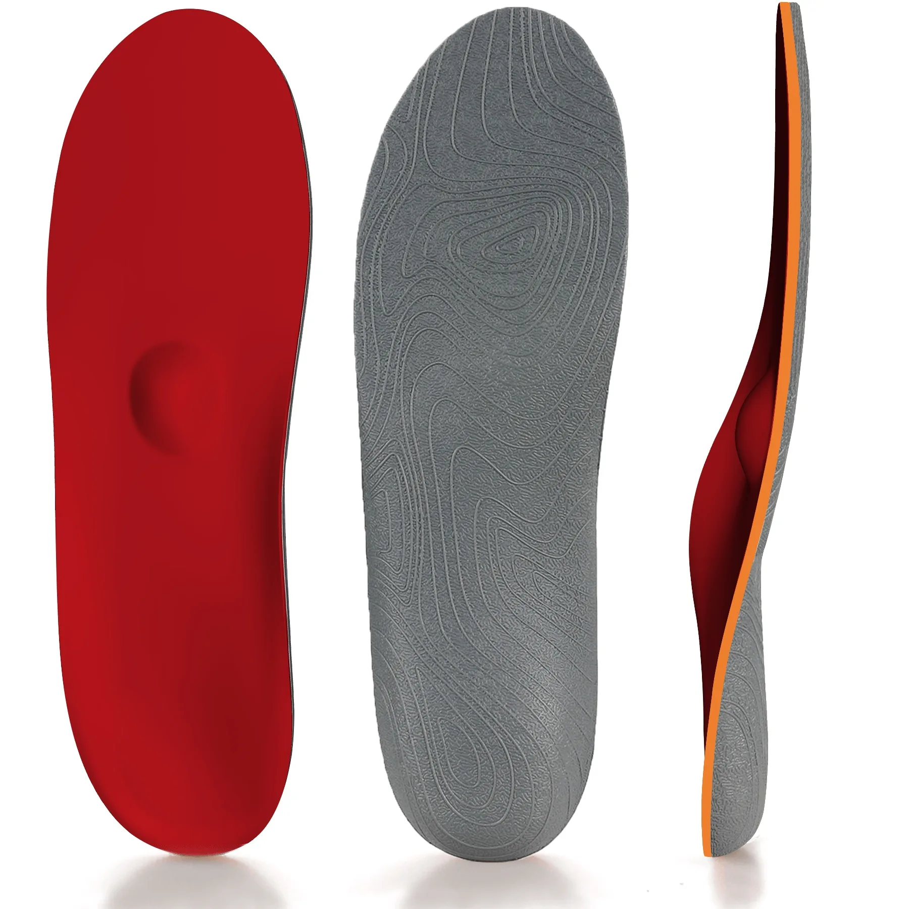 Ортопедические стельки для мужчин и женщин однотонная обувь с плоской подошвой