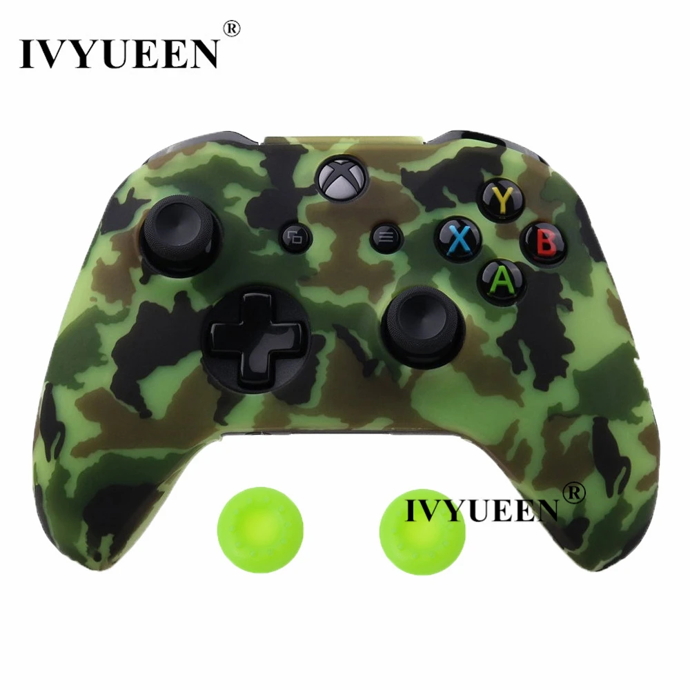 IVYUEEN, 29 цветов, для microsoft XBox 1, One X S, силиконовый защитный чехол, переводная печать, крышка, захват