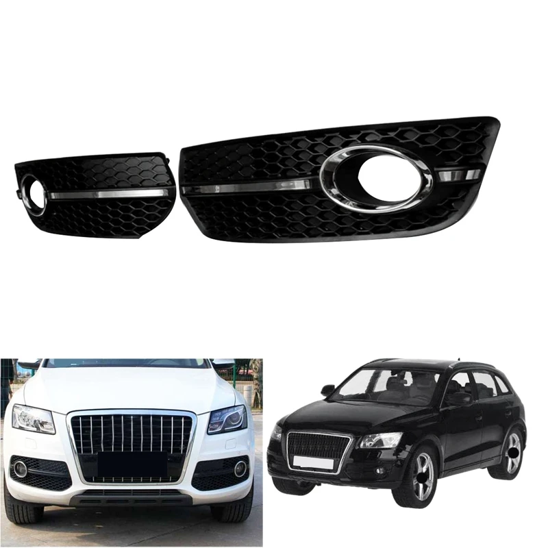 Автомобильный передний бампер противотуманный светильник решетка крышки для Audi