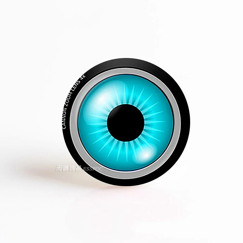 5 шт./лот объектив камеры глаза фото печать стекло кабошон 25 мм Камея Сделай Сам