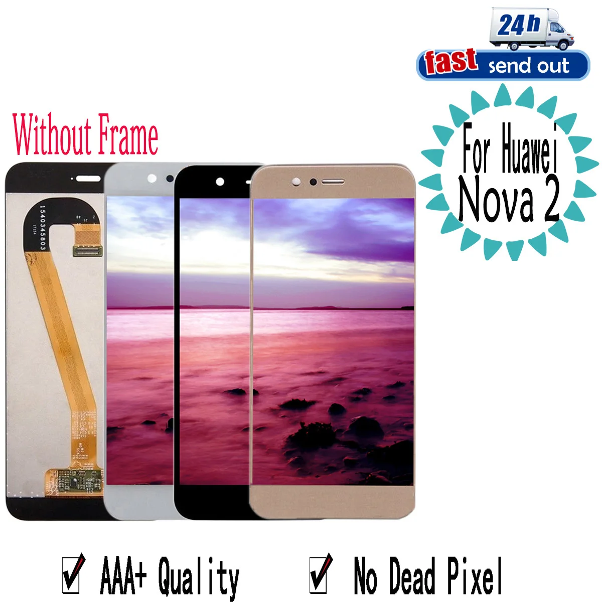 5 0 &quotЖК дисплей для Huawei Nova 2 Nova2 ЖК PIC AL00 TL00 сенсорный экран с дигитайзером в сборе
