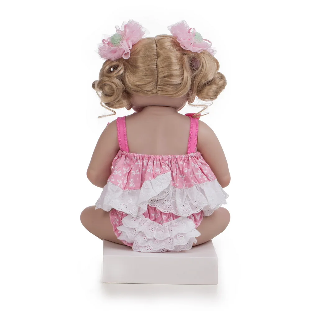 Pickwoo bebes кукла реборн 48 см 55 куклы для маленьких девочек Мягкие силиконовые Boneca