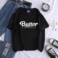 kpop bangtan boys t shirt korean jhope style short sleeve casual hip hop short sleeve top 2021 new album butter
