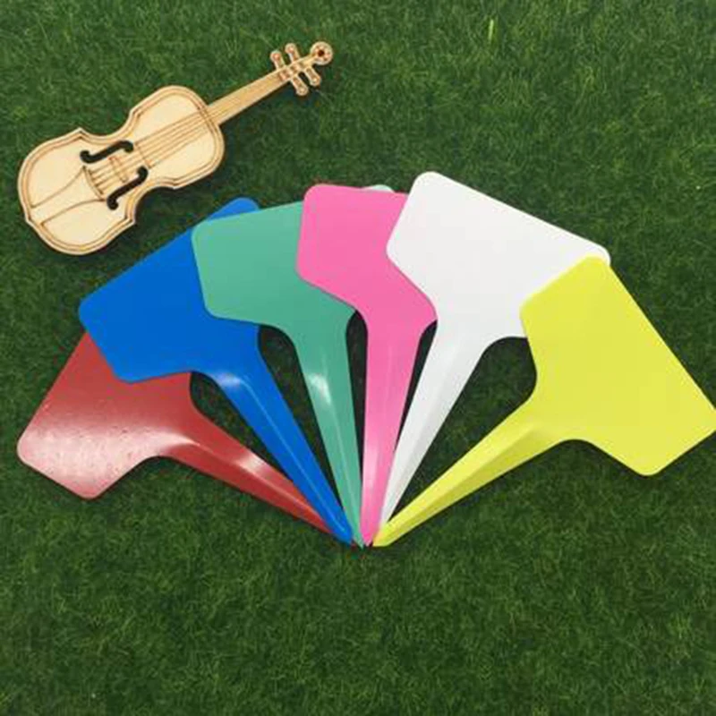 10 шт. садовое растение этикетки Пластик растения искусственные бриллианты Т