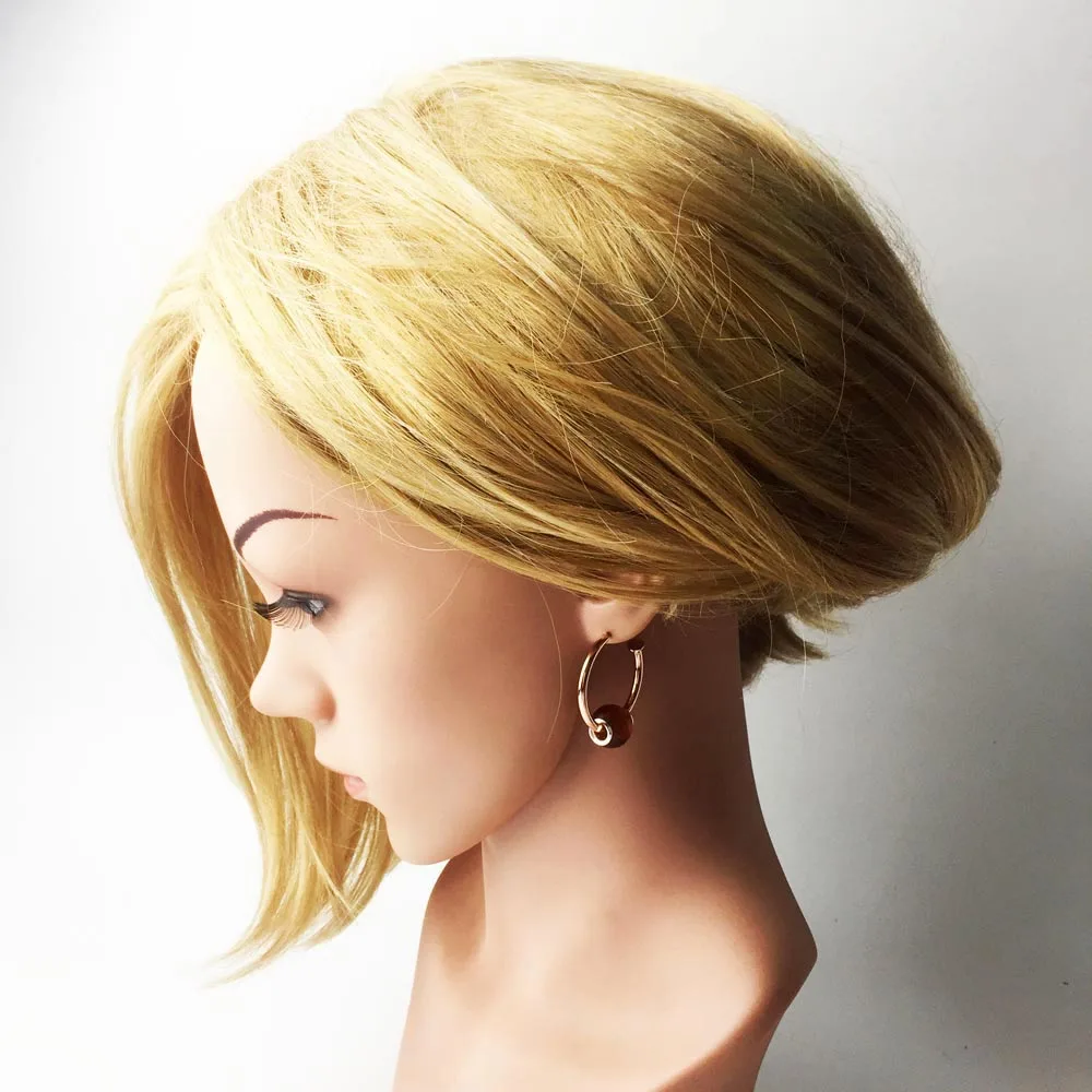 Женские серьги-кольца в креольском стиле 30 мм | Украшения и аксессуары