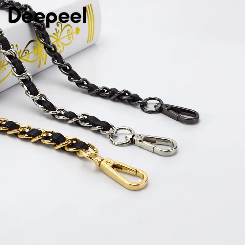 Deepeel 1 шт. 120 см Женская модная сумка из искусственной кожи с металлической