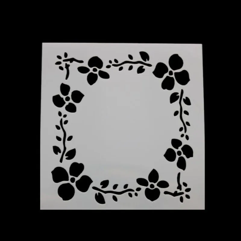 2 шт гирлянды трафареты шаблон для рисования пластиковые картин фотоальбом