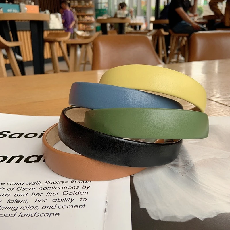 

Retro Temperament Solid Color Headband New Ins Korean Autumn And Winter Headwear