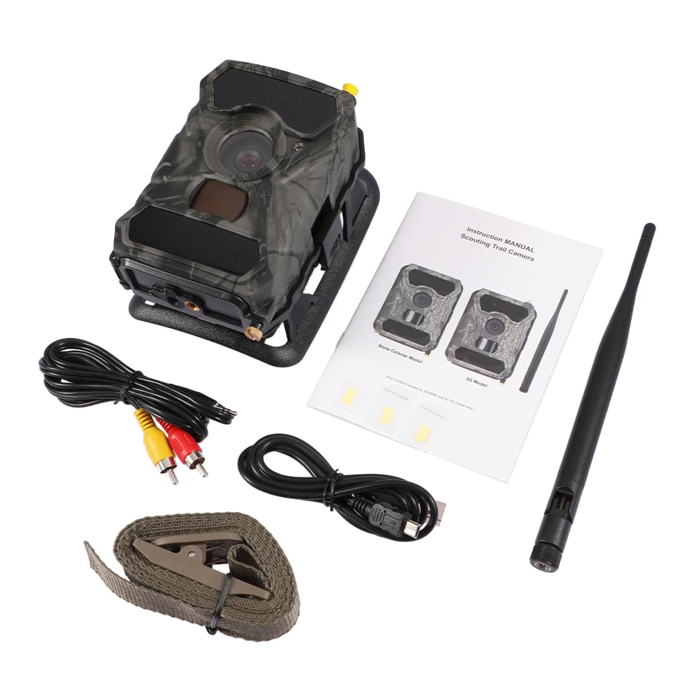 

Trail Hunting Camera 12MP 1080P Hunting Camera Wild Surveillance IR Night Vision Wildlife Scouting Cameras S880G
