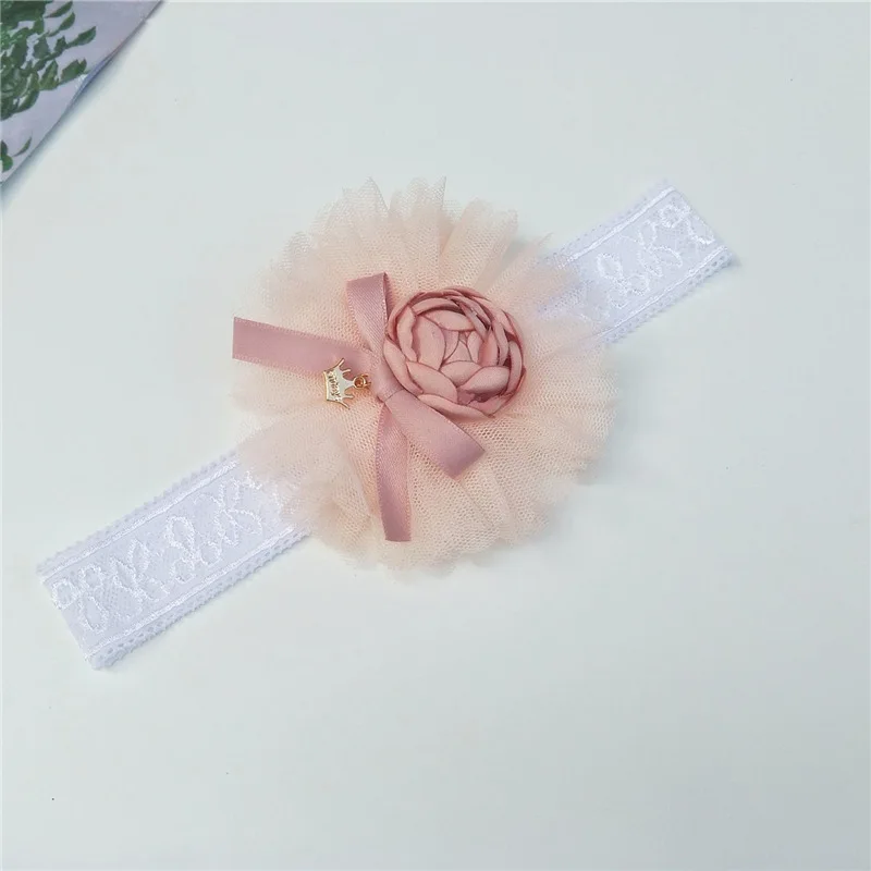 

1 Piece Head Bands Lace Headbands Headwear Girls Hair Fashion Yarn Flower Hairband Head Band Lovely Girl Headdress