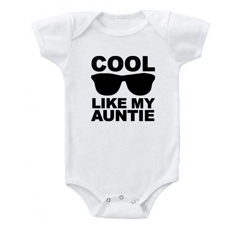 Детский хлопковый комбинезон с коротким рукавом принтом мой дядя | Мать и ребенок