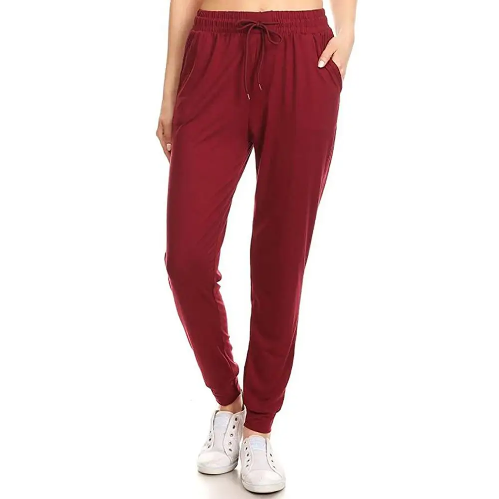 Женская эластичная однотонная Спортивная одежда для бега спортивные штаны с