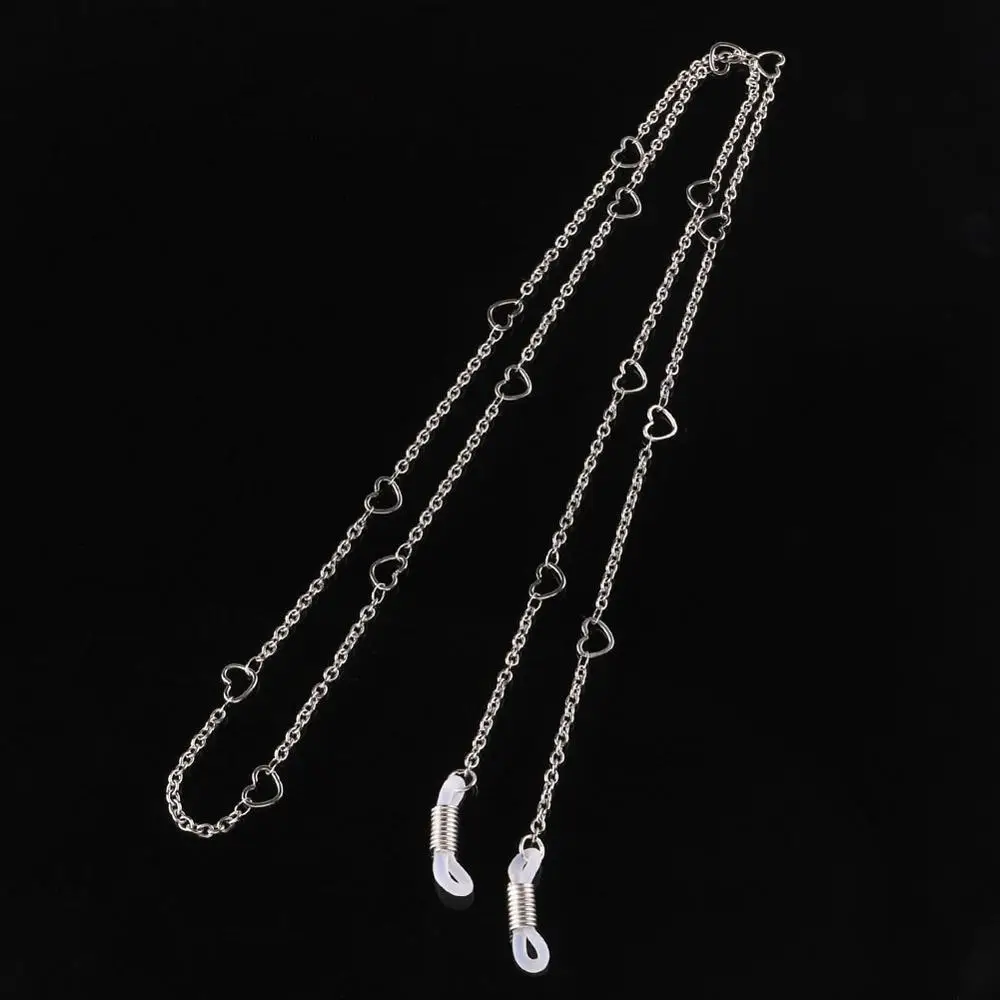 Нержавеющая сталь сердце цепочка для солнцезащитных очков цепочки