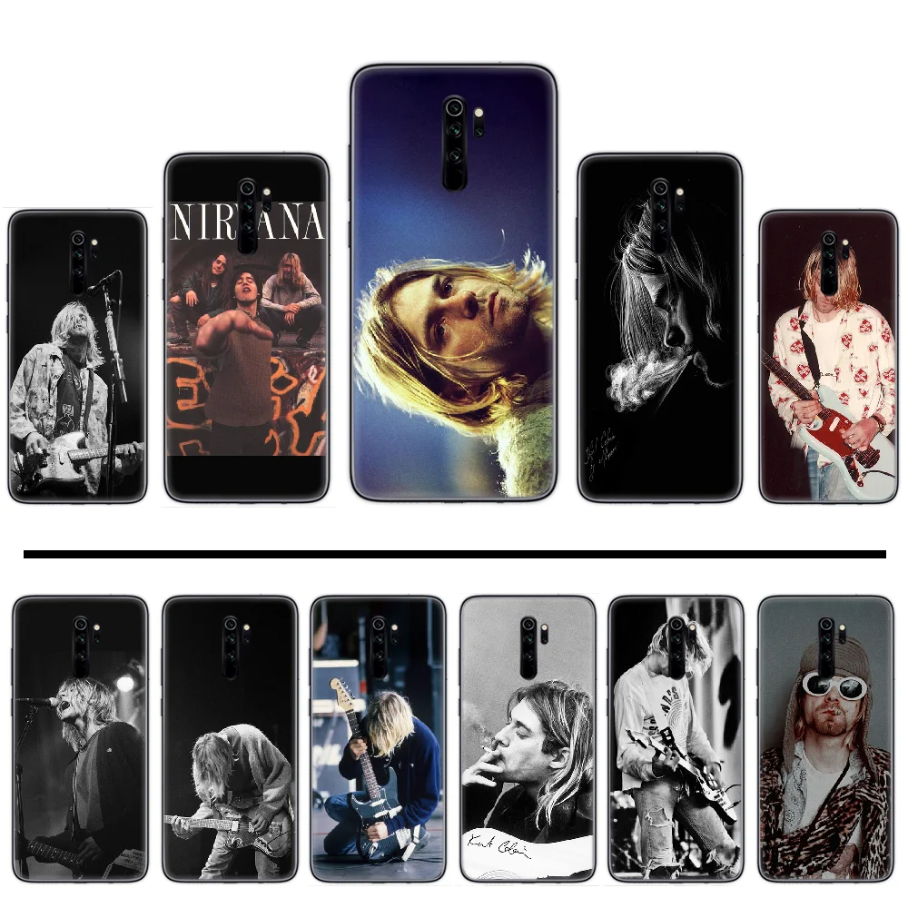 Nirvana Kurt Cobain Роскошный Уникальный Дизайн чехол для телефона xiaomi Redmi 5 5A plus 7A 8 note 2 3 4 6
