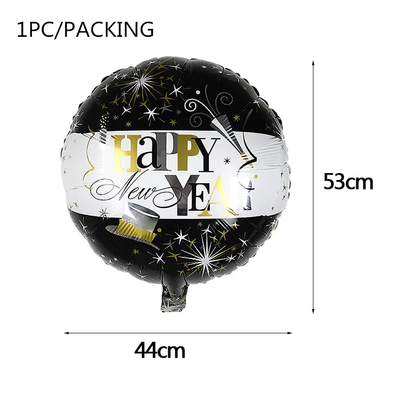 b03 32inch Number Foil Balloon Gold/silver Digit Helium Baloons Happy New Year Christmas Party Decor Globos DIY Home Ornaments - Цвет: b03