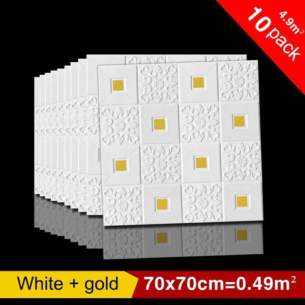 Новинка настенные наклейки 3D самоклеящиеся обои/Водонепроницаемый Pe настенная панель из полиуретановой