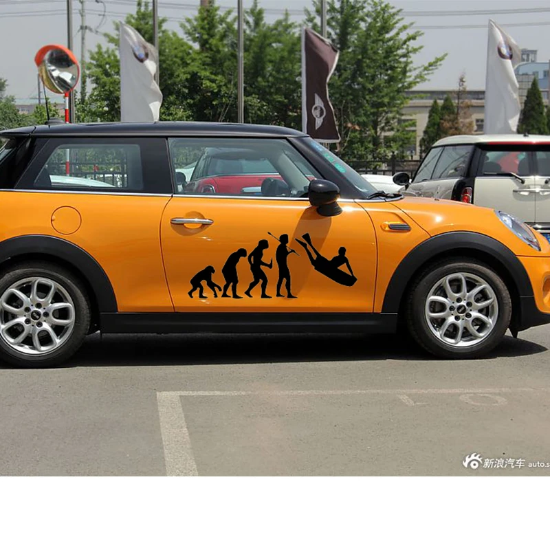 EARLFAMILY 58 см x 26 36 2x Evolution доска для серфинга забавный графический (один каждой