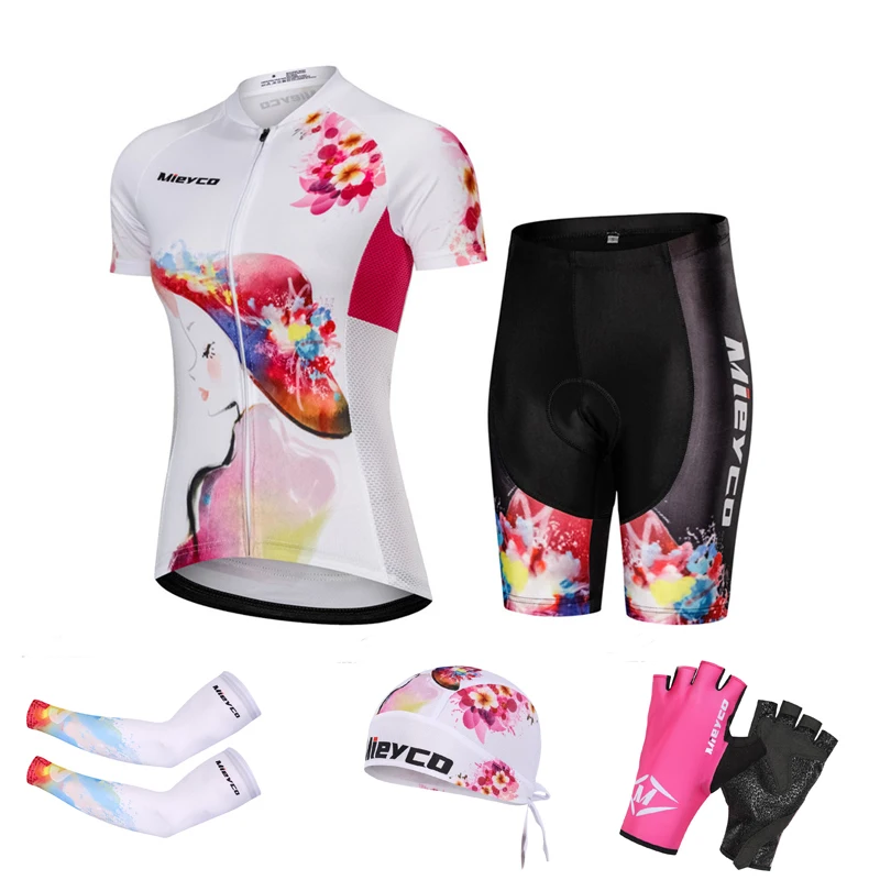 Женская велосипедная одежда лето 2021 комплект одежды для велоспорта Maillot Ciclismo