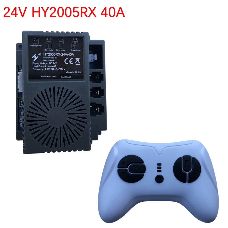 

HLX/SX 24V HY2005RX 40A can ride on children's electric RC car 2.4G Bluetooth remote control receiver with smooth start function