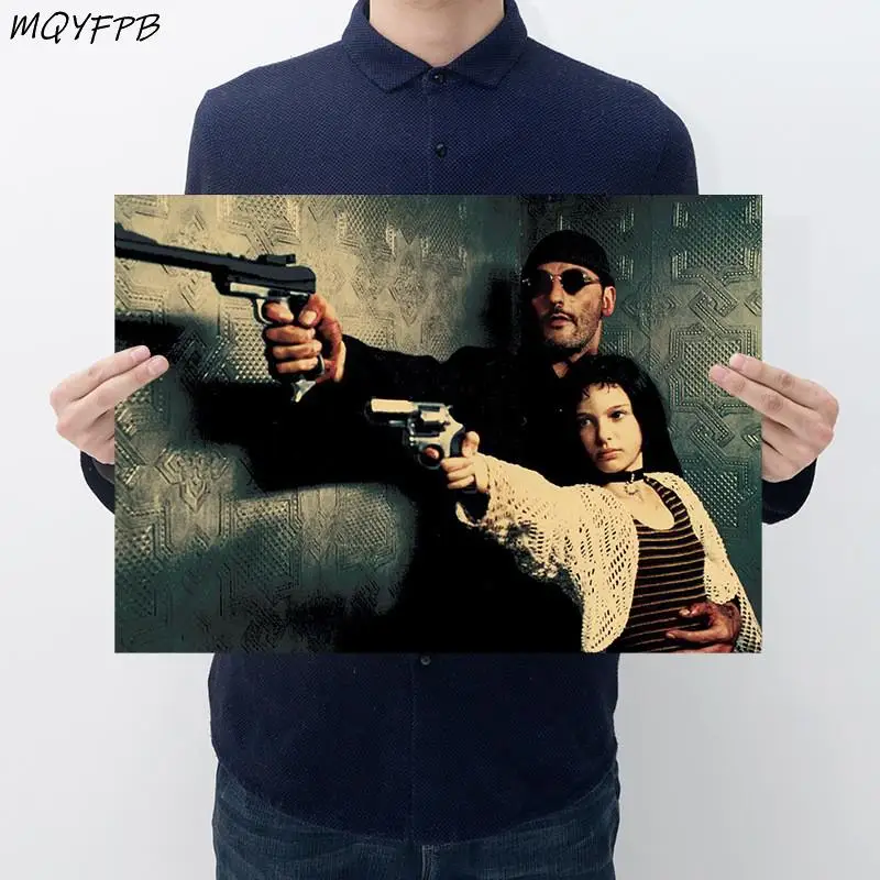 

Classic Movies The Professional Kraft Paper Poster Wall Sticker Home Decoration Painting 50.5x35cm