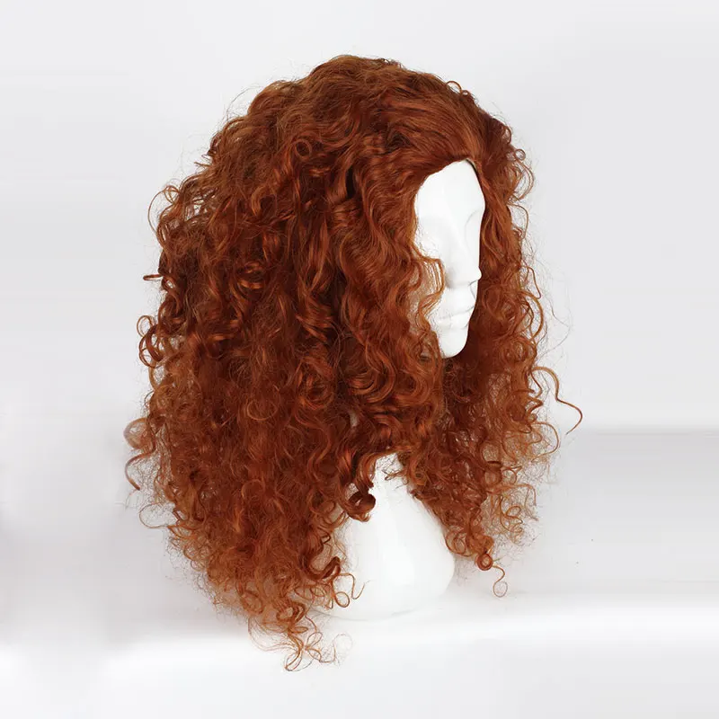 Brave Cosplay Wigs Princess Merida Heat Resistant Synthetic Wig Halloween Carnival Party Women | Тематическая одежда и