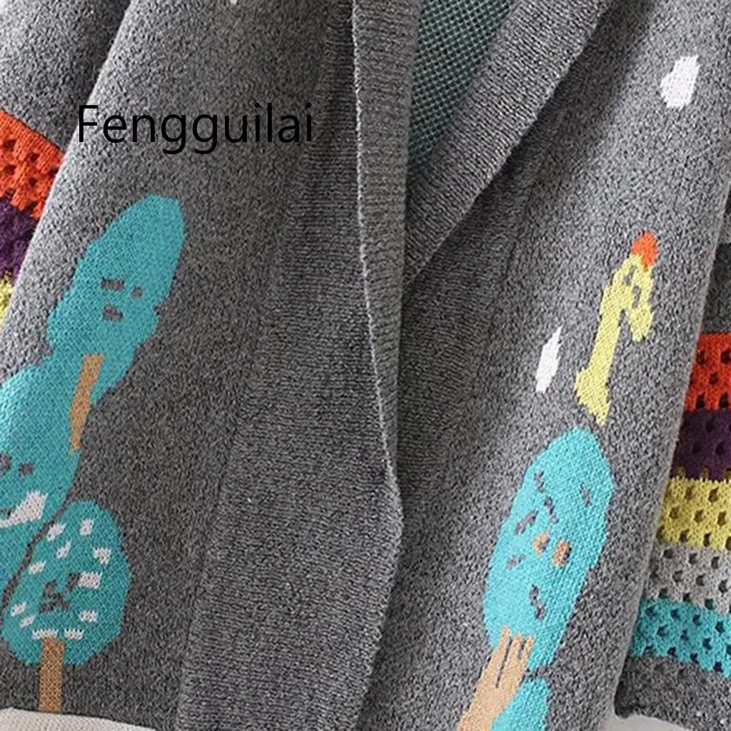 

FENGGUILAI 2019 New Style Cardigan Coat Sweater High Quality Womens Long Sleeve Sweaters And Tops Autumn Casual Knited Sweater
