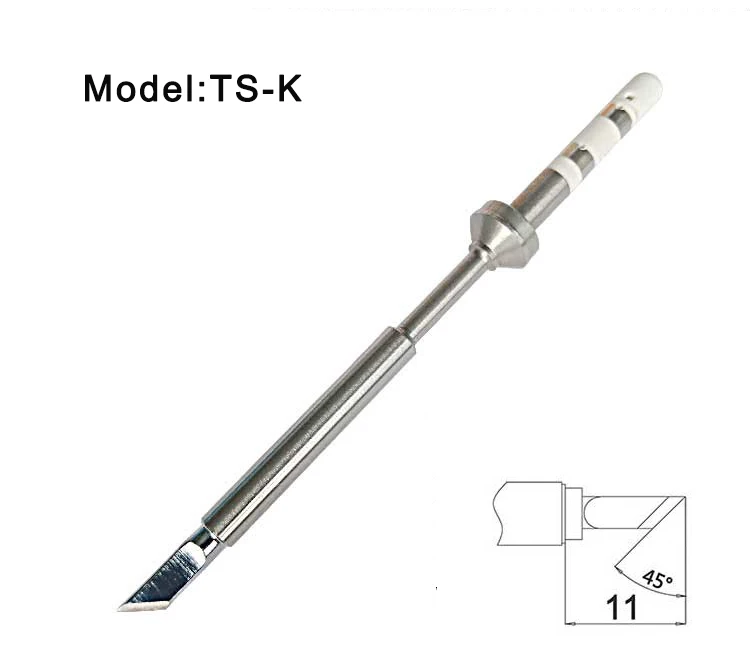 Gudhep мини TS100 TS-K B D24 сварочные наконечники паяльники для TS100 паяльник
