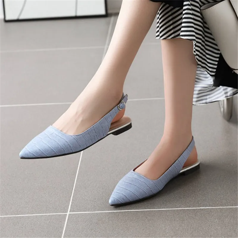 Туфли PXELENA женские на плоской подошве 5 цветов весна осень 2020 Модные Удобные