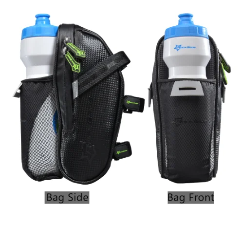 Сумка на седло велосипеда с карманом для бутылки воды водонепроницаемая сумка