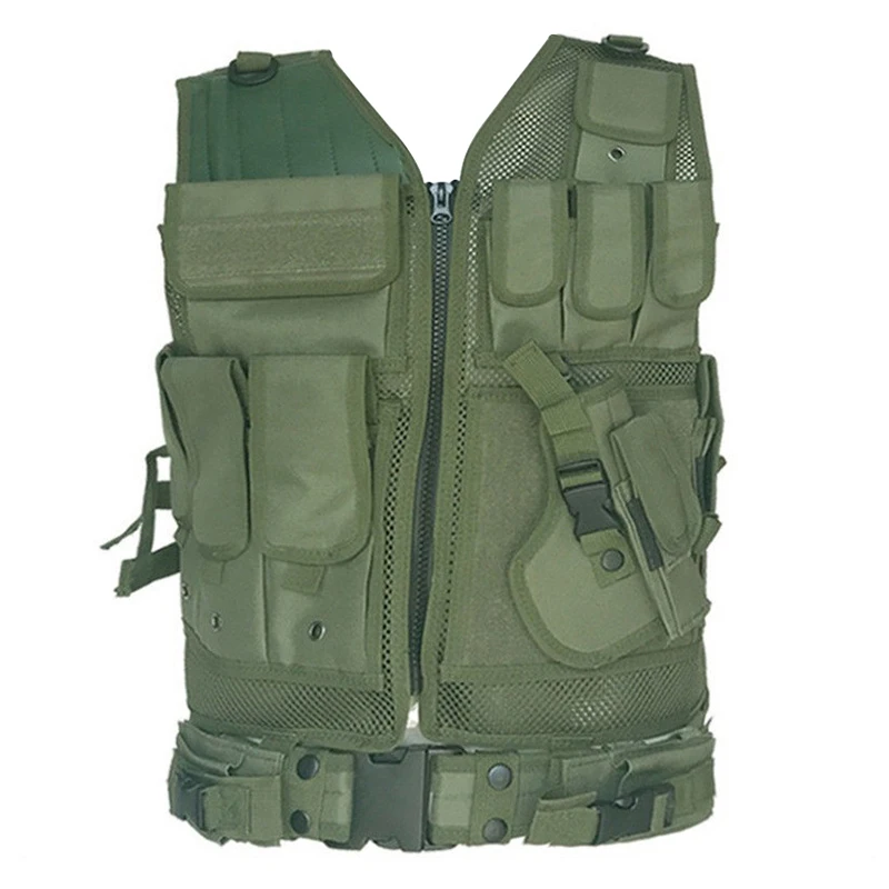 Tactical Vest For Airsoft Military Molle Combat Assault Plate Carrier CS Outdoor Clothing Hunting | Спорт и развлечения