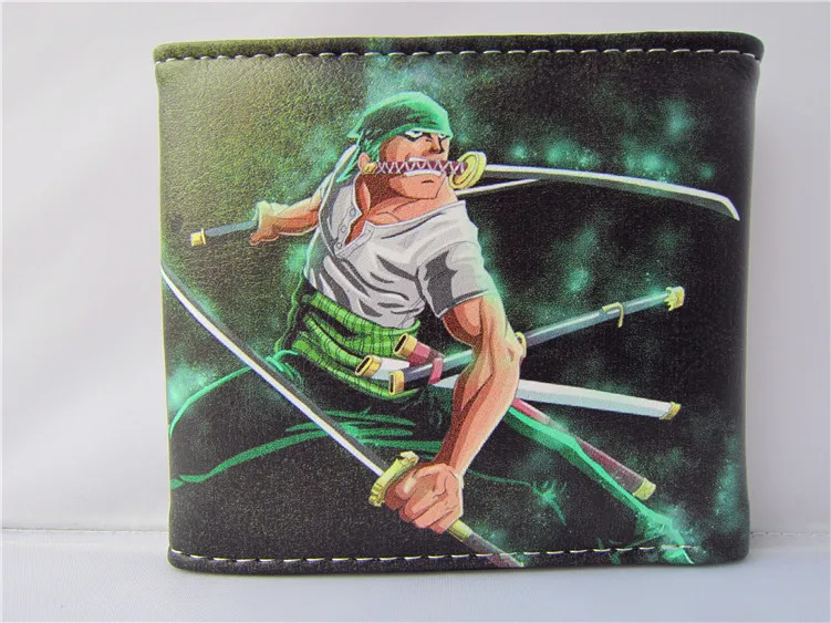 Женский короткий кошелек из искусственной кожи с рисунком пиратского короля