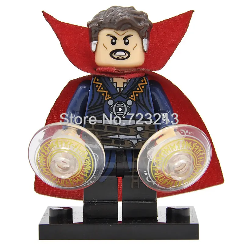 Doctor Strange Супер герой фигурка Темный Феникс Cannonball Atom женщина Dormammu Mr Sinister DC Красная стрела Canari строительные блоки игрушки PG8059 - Цвет: Doctor Strange