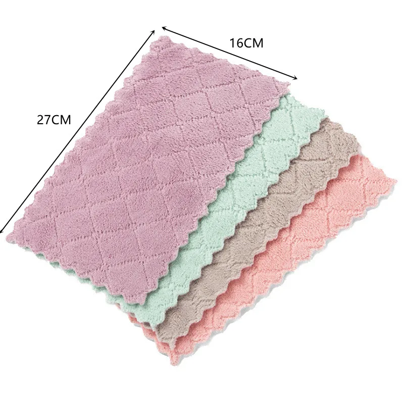 10 шт. салфетки из микрофибры для мытья посуды | Дом и сад