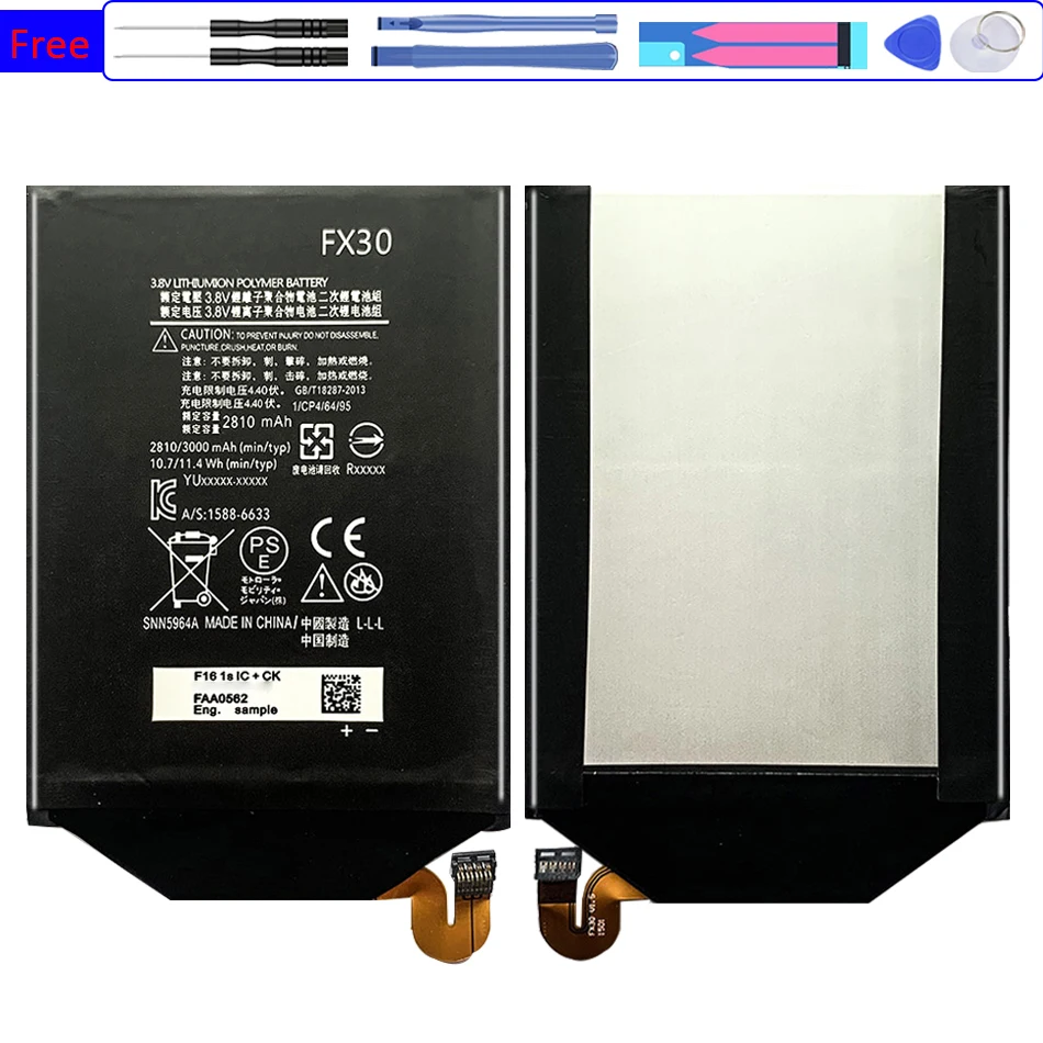 

FX30 Battery 3000mAh For Motorola Moto X Pure Edition X Style Pure X Style X+2 XT1570 XT1572 XT1575 Phone Bateria