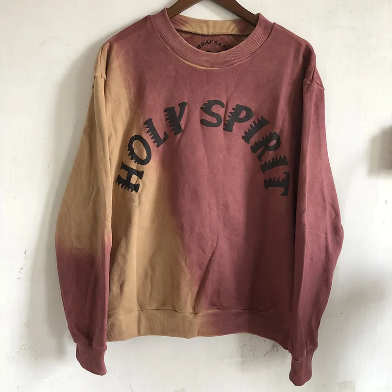 New Sunday Service Holy Spirit CPFM.XYZ S Sweatshirt Women Men 1:1 Best Quality Casual Street Wear Kanye West Hoodie Pullover | Мужская