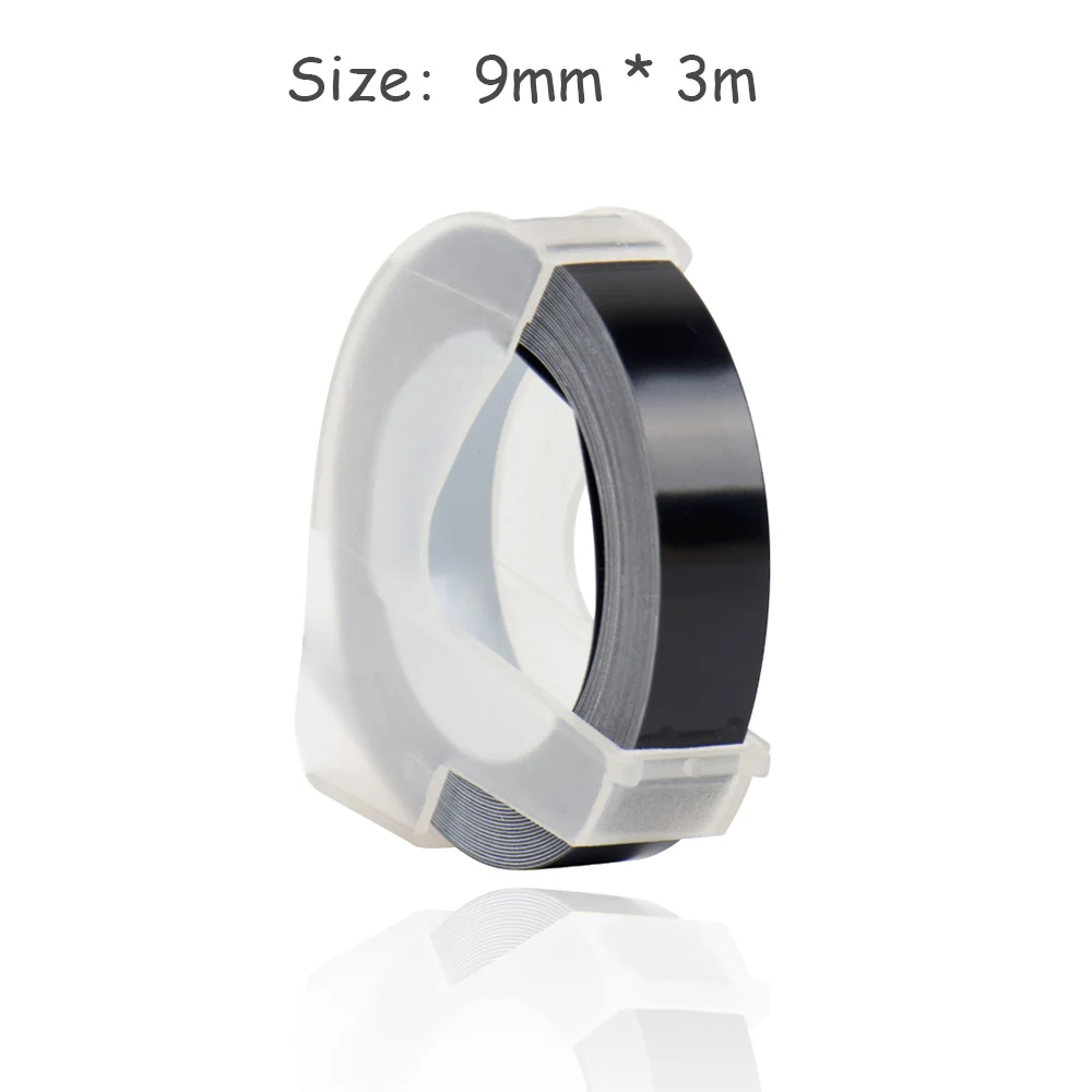 Темно синий принтер для этикеток MoTeX E101 с 1 рулоном черной ленты ручная мини лента