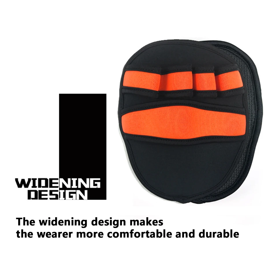 Противоскользящие неопреновые пальмовые защитные перчатки расширяющие