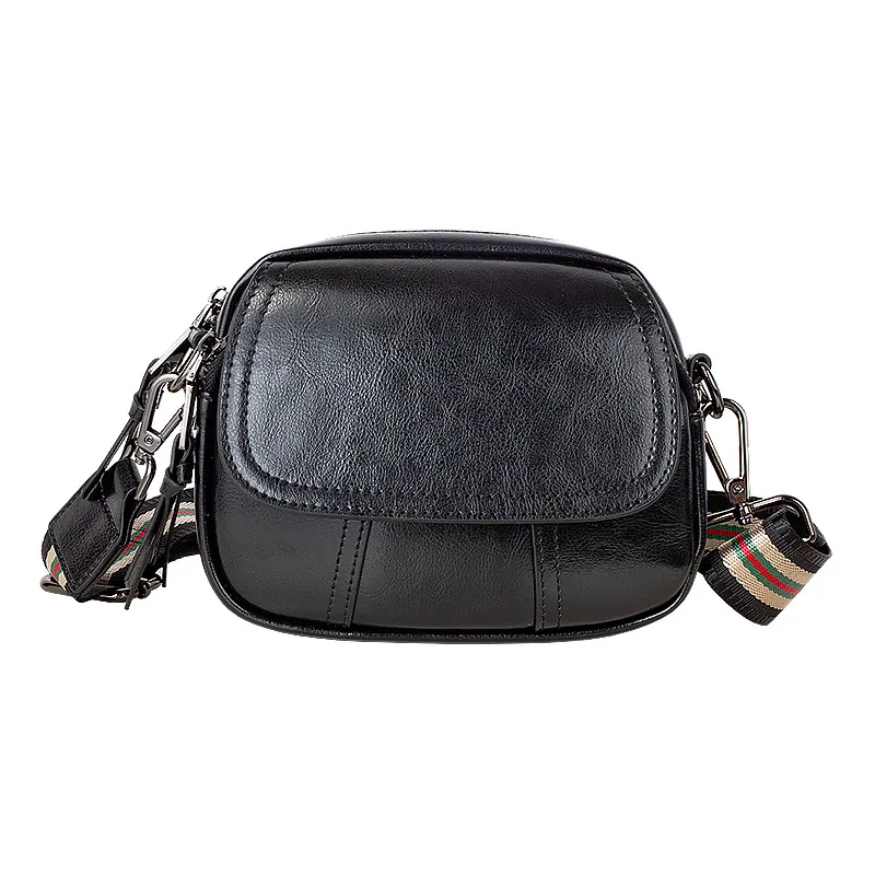 

Womens Handbags Leather 2021 New Messenger Shoulder Fashion Cowhide Design Women's Bag Purses
