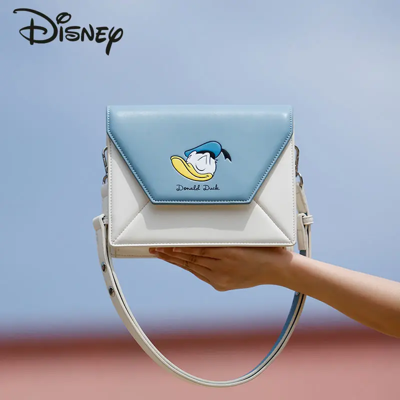 

Disney Co-branded New Cartoon Ladies Shoulder Bag Fashion Casual Luxury High-quality Girl Handbag Messenger Bag Cute Donald Duck