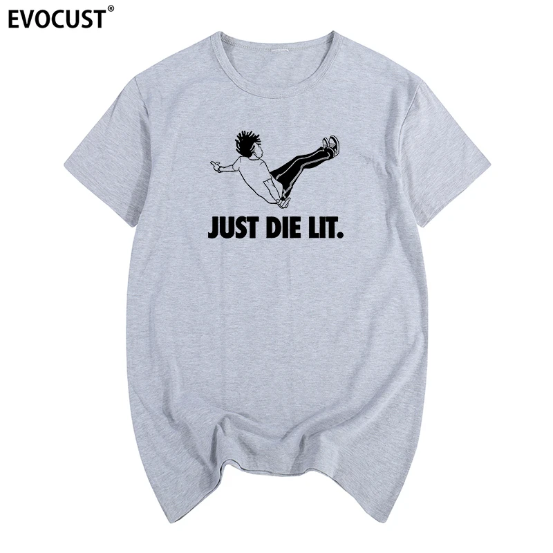Playboi Carti just die lit винтажная классная футболка в стиле хип-хоп Harajuku 90-х графическая