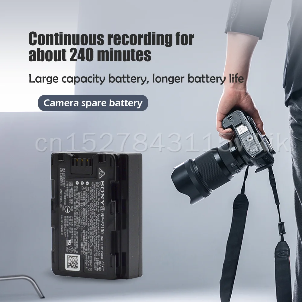 Оригинальный аккумулятор для камеры Sony NP-FZ100 NP FZ100 NPFZ100 A9 A9R A9S A7R III A7 A7RIII ILCE-9 A7R4 A7R3 7RM3