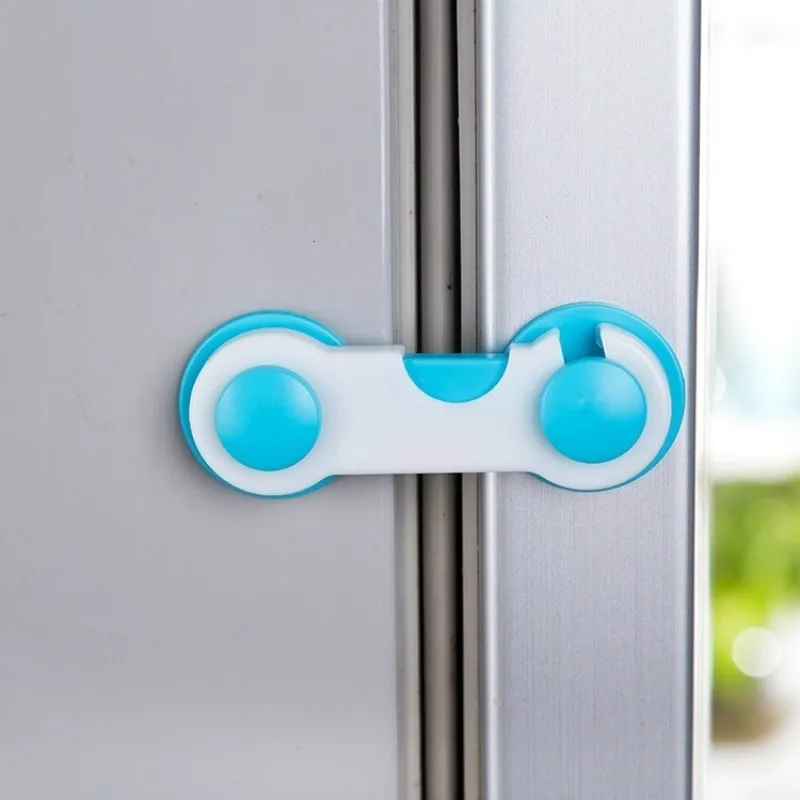 5Pcs Child Security Protective Device Kids Box Drawer Cupboard Cabinet Wardrobe Door Fridge Safety Lock Toys Practical Jokes | Игрушки и