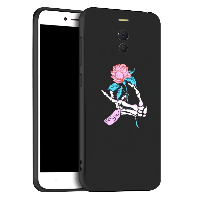 x080 DIY окрашенный чехол для телефона для Meizu M6 M5 Note чехол силиконовый чехол для задней панели для Meizu M6T M6s M5S M6 Чехлы для крышки Fundas кожаный бампер - Цвет: x080
