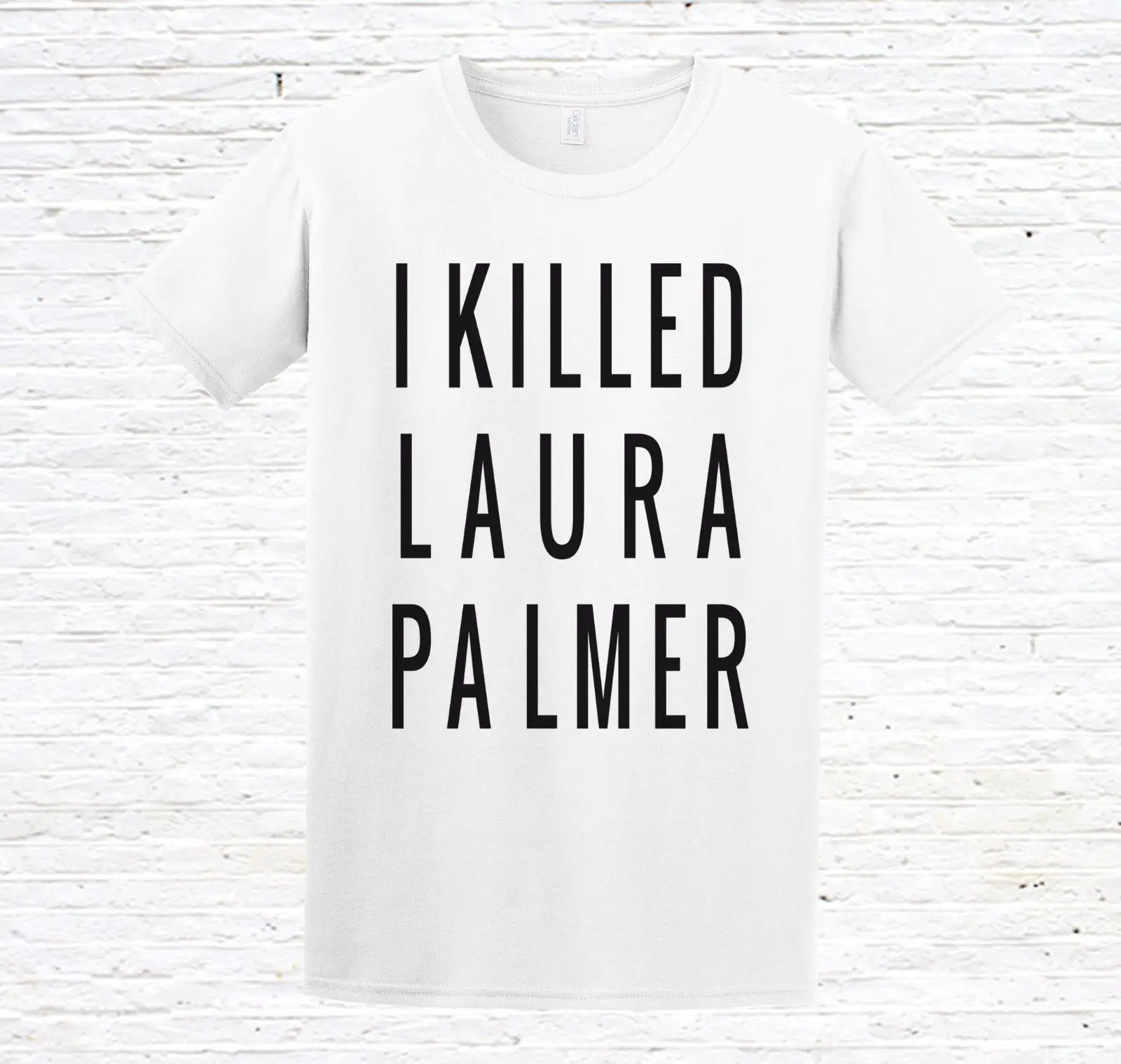 Футболка I Killed Laura Palmer (Твин Пикс) 2019 Новая модная футболка брендовая мужская с
