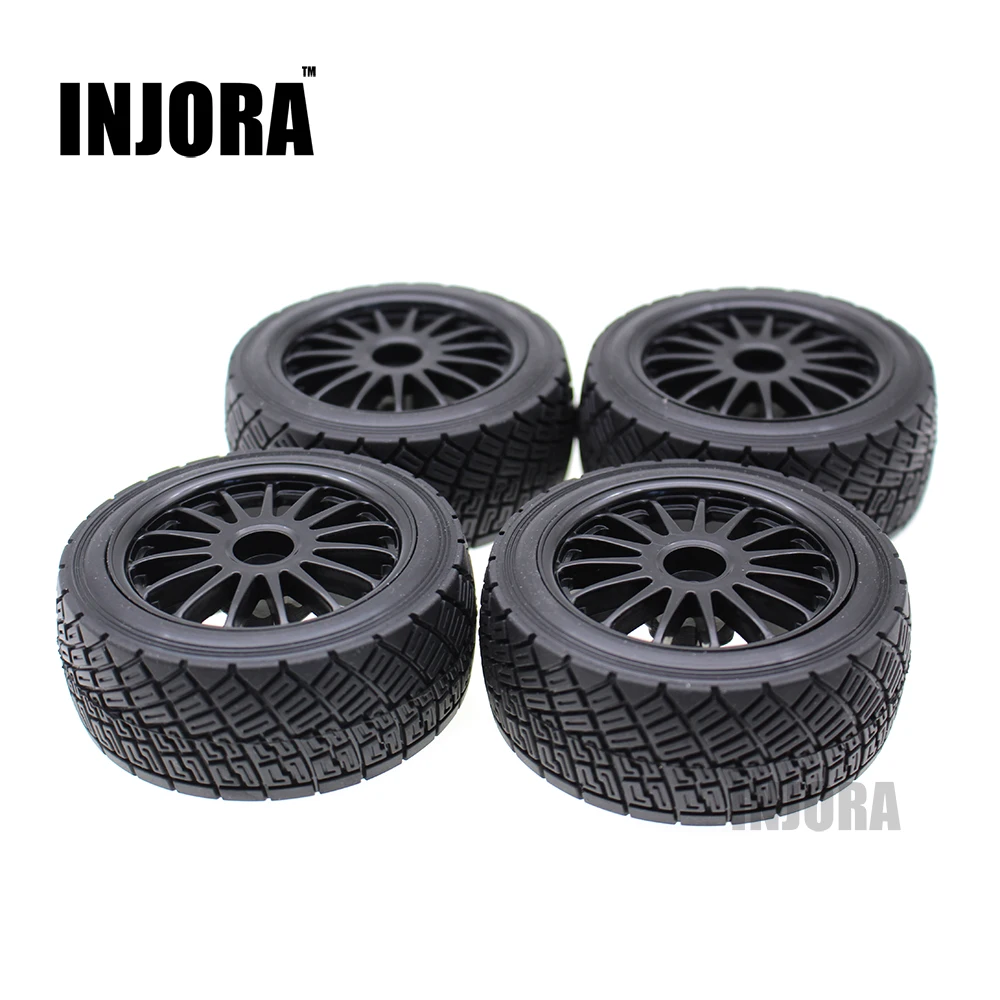 Резиновые шины и обод колеса INJORA для внедорожника HPI WR8 1/10 4 шт. HSP 94177 | Игрушки