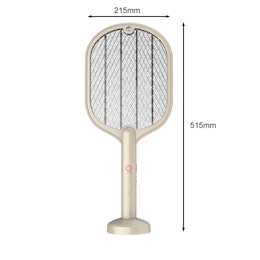 

Electric Insect Racket Swatter USB Rechargeable Led Light Hand-Held Mosquito Killer Photocatalyst Electric Mosquito Swatter